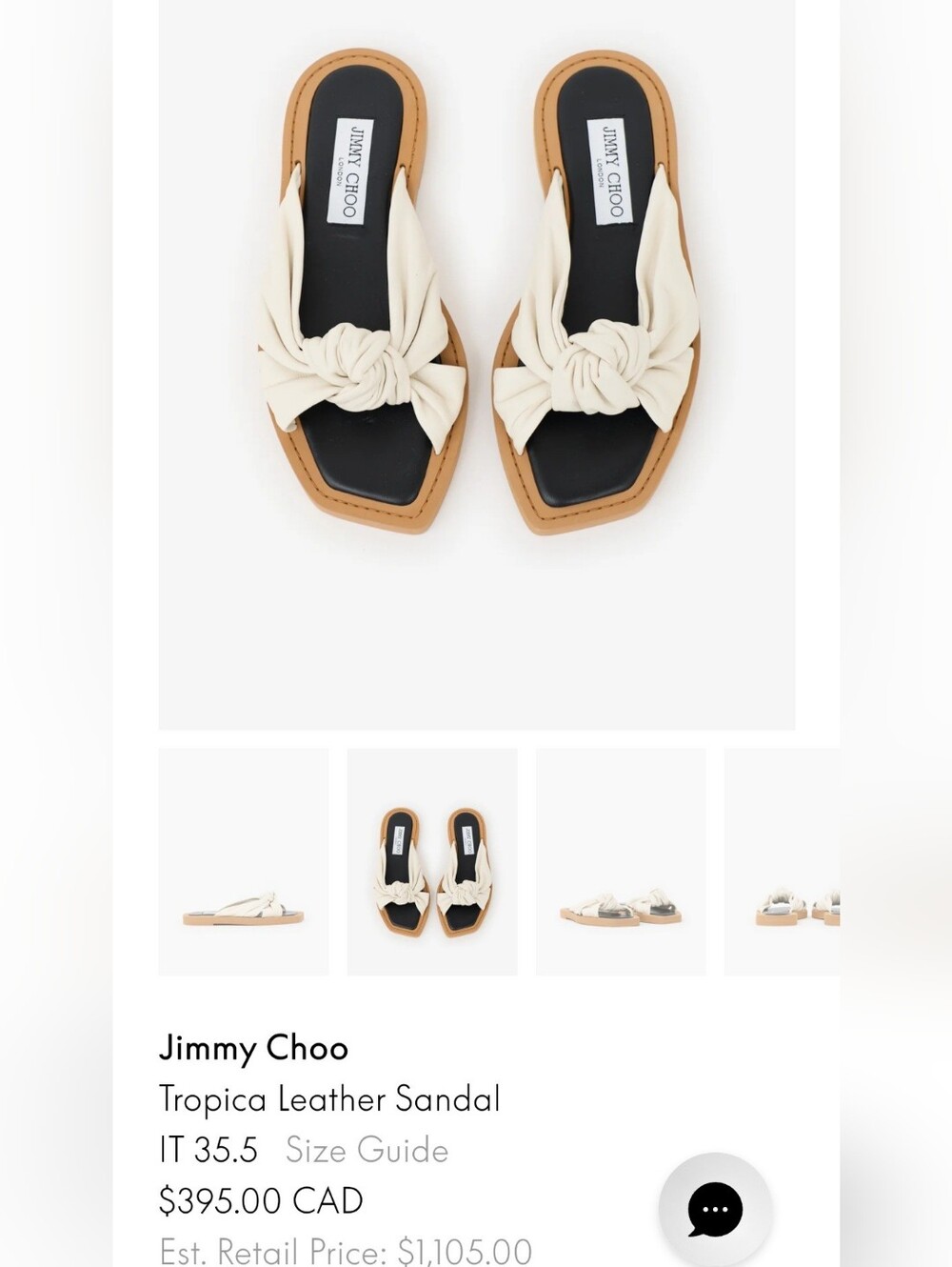 Jimmy Choo Flat Sandals - Picture 11 of 11